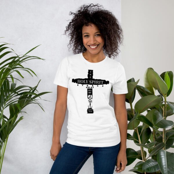 The Holy Spirit Scares Away All My Ghosts T-Shirt - Image 4