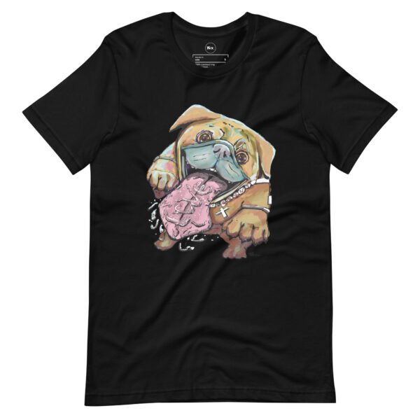 Pug Love Unisex t-shirt - Image 4