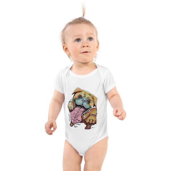 See-Key Pug Love - Infant bodysuit